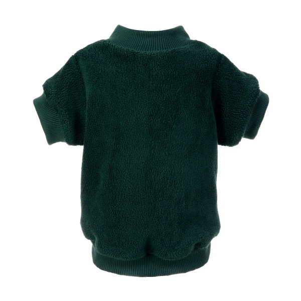 Green Fleece Dog Sweatshirt
